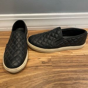 Steve Madden Slip Sneakers, Size: 7, Black